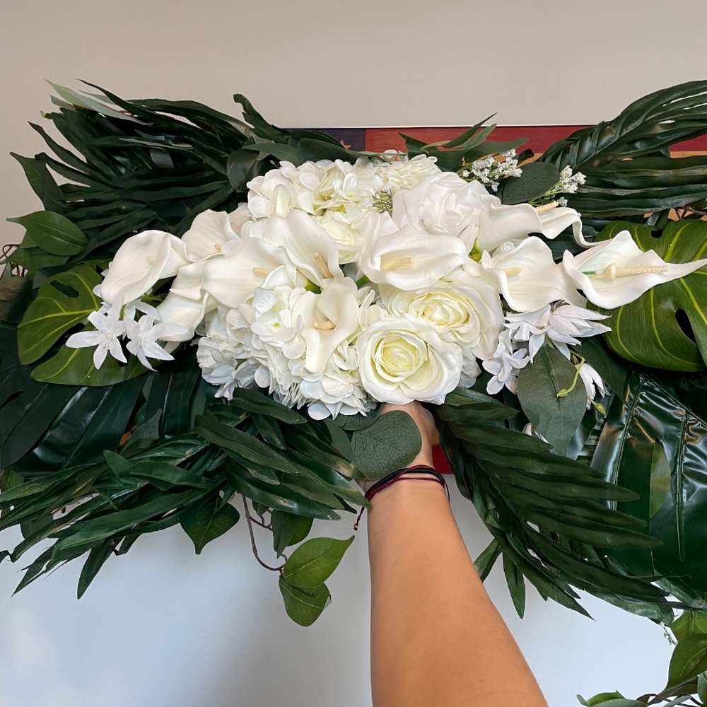 Floral backdrop - Picture 4 of 4
